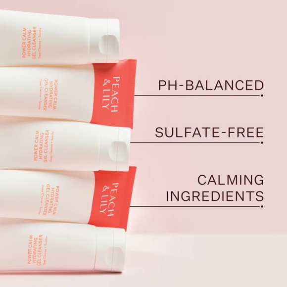 Peach & Lily "Power Calm" 100 mL hydrating gel cleanser - Picture 7 of 9